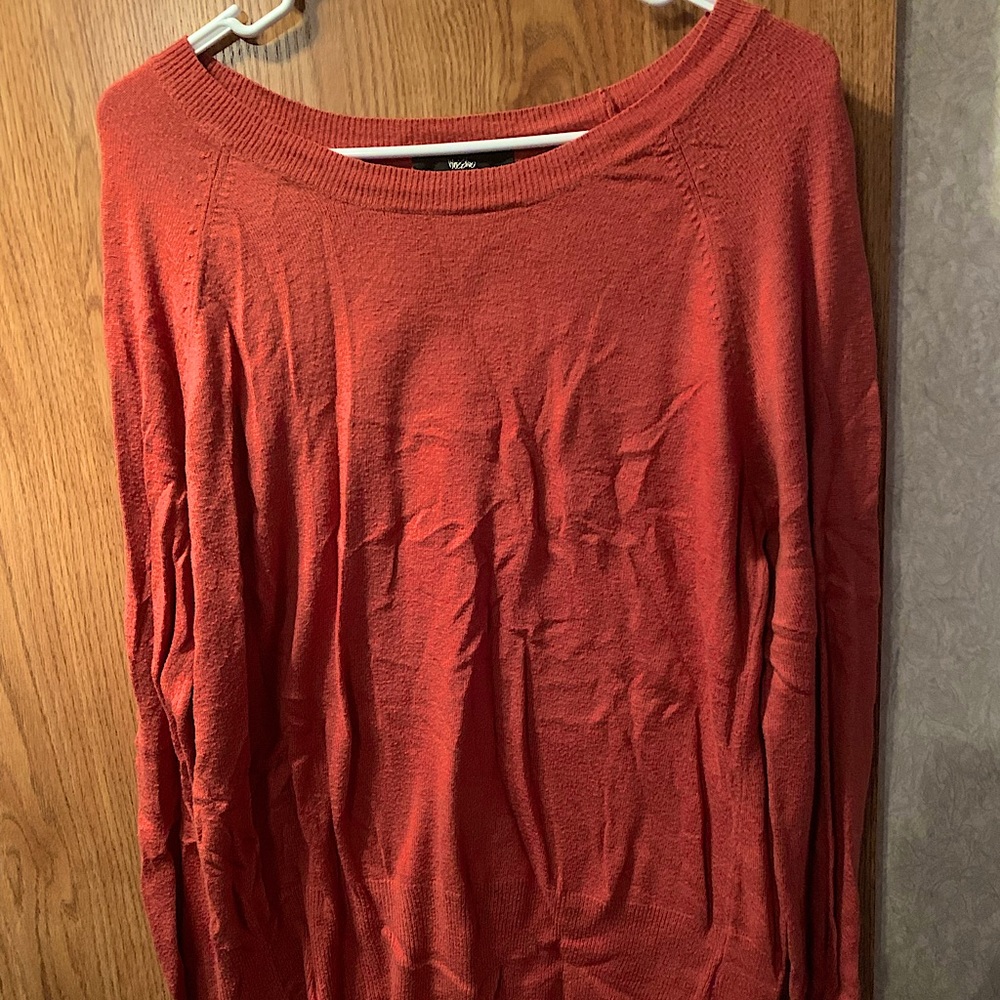 XL Mossimo burnt orange sweater